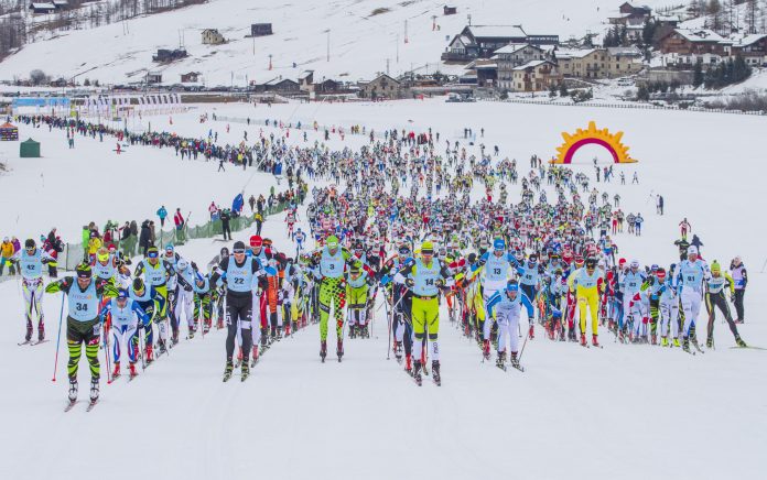 La partenza di La Sgambeda 2014.