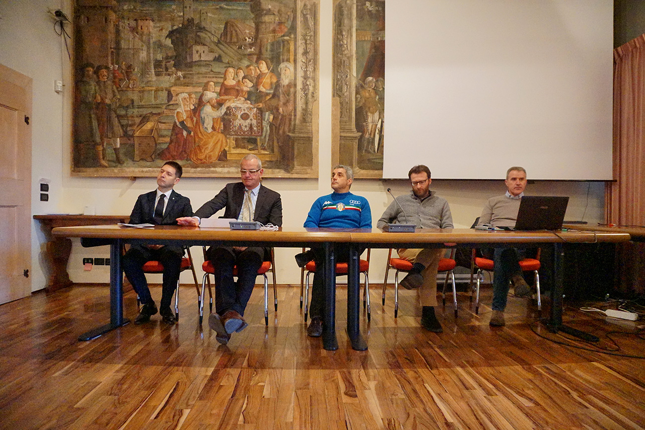 Presentazione Campionati Italiani Juniores - Coppa Italia. Padola-Sappada 14 gen 2015.