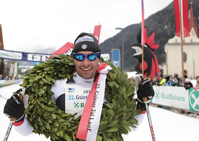 Giorgio Di Centa, il vincitore della 32a Granfondo Val Casies. (Photo: Newspower)