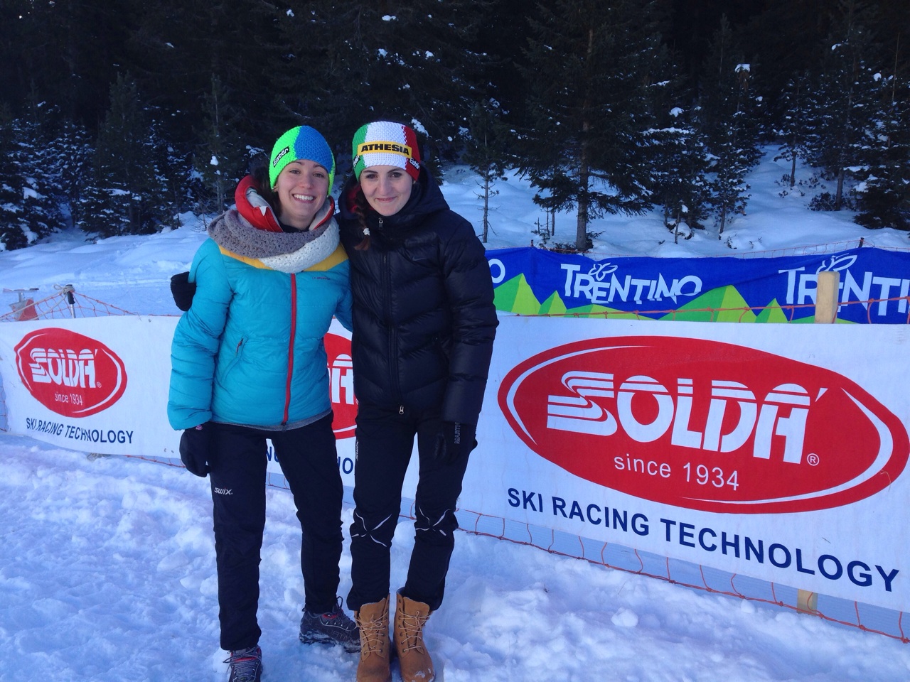 Alice Ventura e Lia Patscheider, ai Campionati Ita di Sci-Orienteering