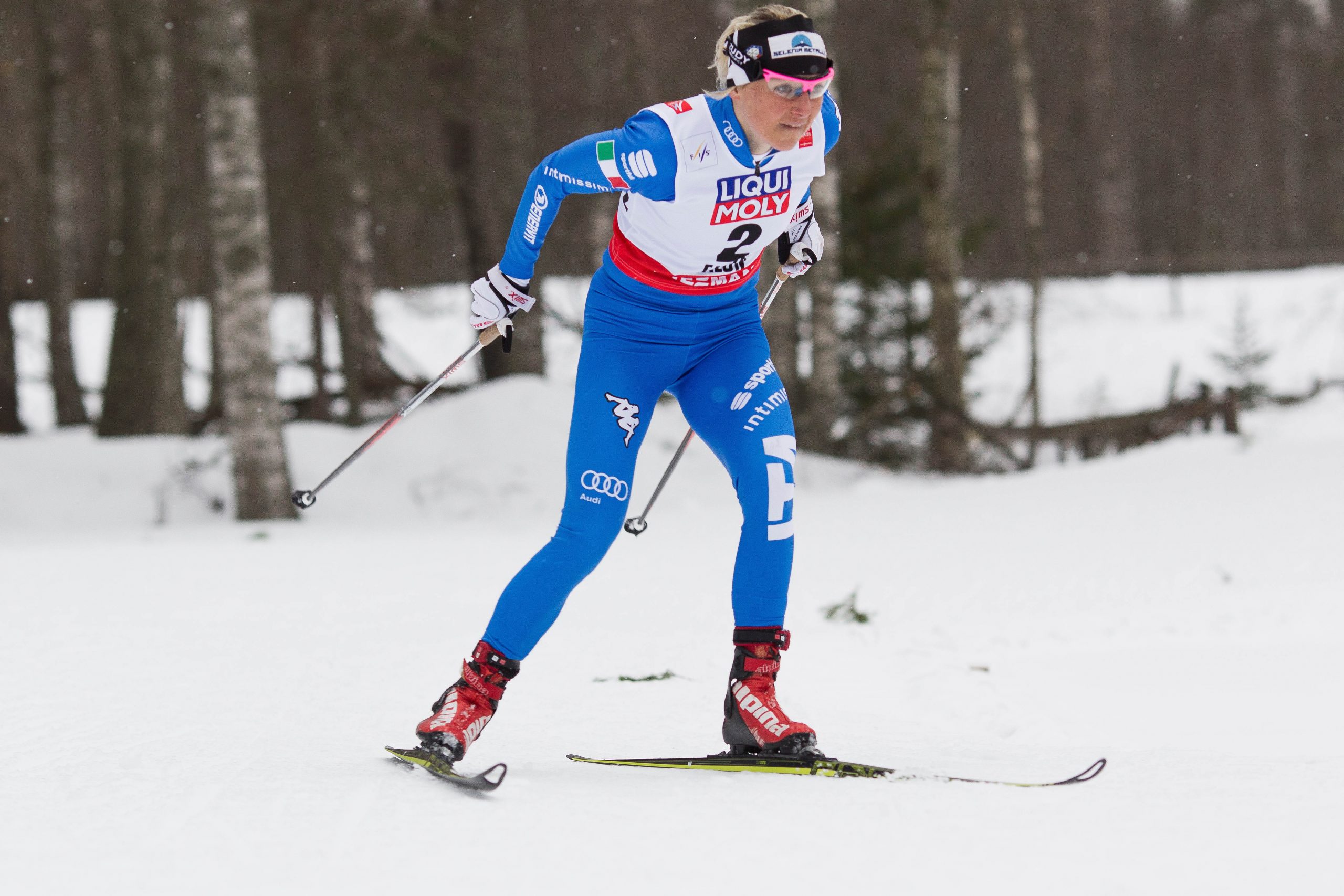 Marina Piller in azione