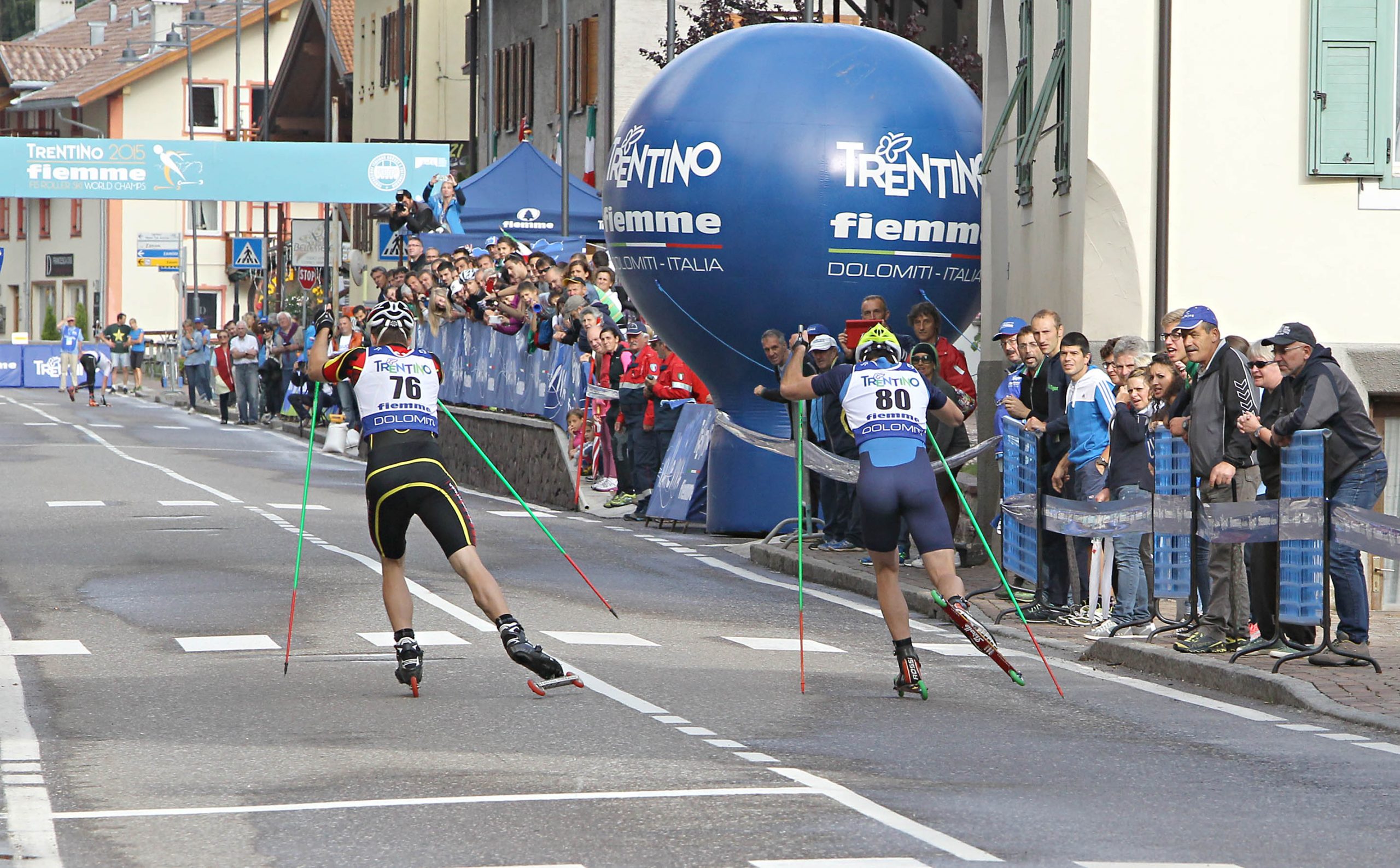 Skiroll in Val di Fiemme