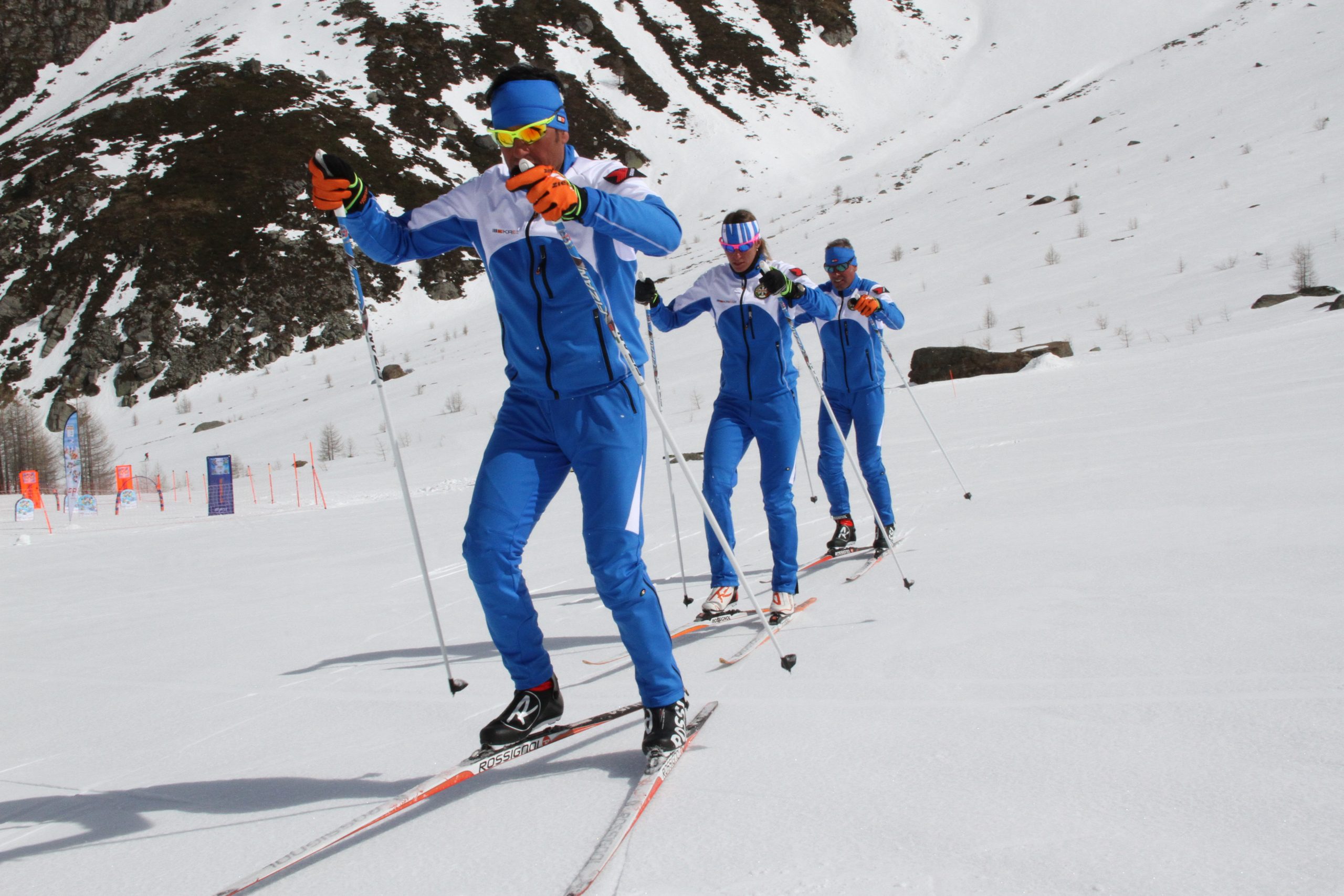 Il DemoTeam Italia, sezione sci nordico